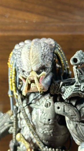 NECA Elder Predator Articulation Stop Motion #actionfigure #predator #neca #stopmotion #animation