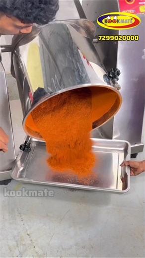 4.2K views · 7.5K reactions | Heavy Duty Cutter Mixer Machine | Red Chilli Powder Making Demo | Commercial Cutter Mixer for Chilli Powder  Contact: 7299020000  Visit: www.kookmate.com #CutterMixer #RedChilliPowder #MasalaGrinding #SpiceProcessing #CommercialKitchen #Kookmate #FoodMachinery #IndustrialMixer #HeavyDutyMixer #KitchenEquipment #ChilliPowderMachine #MasalaMixer #CommercialGrinder #FoodProcessingMachine #IndustrialKitchenSetup | Kookmate | Facebook