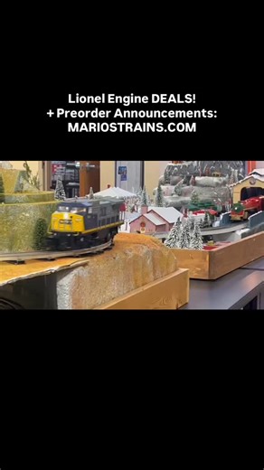 Lionel Engine DEALS! Preorder Announcements: MARIOSTRAINS.COM | Mario's Trains