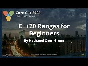 C++20 Ranges for Beginners :: Nathanel Ozeri