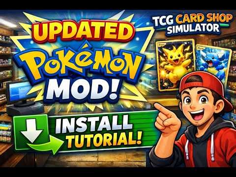 NEW UPDATED Pokémon Mod for TCG Card Shop Simulator – How to Download & Install