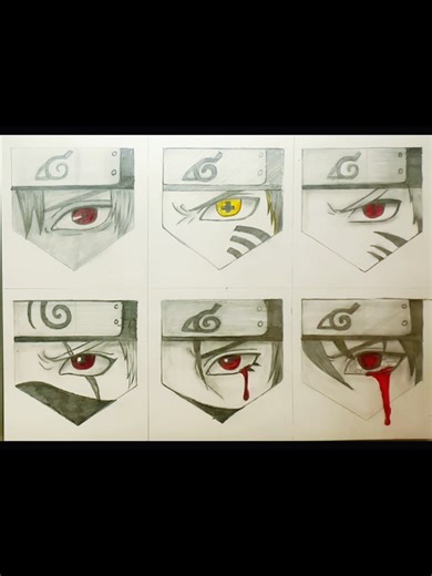 Naruto eyes drawing sharengan #shorts