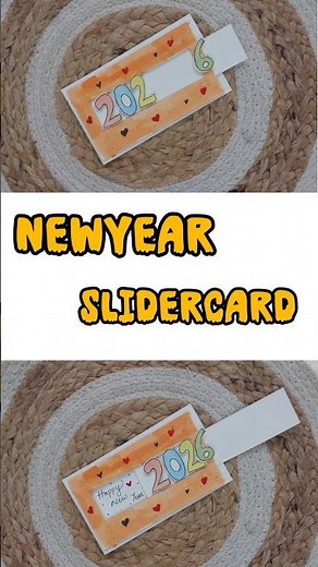 NEWYEAR SLIDER CARD | Magic Crafts