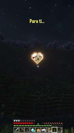 sorpresa de amor en minecraft que te va a emocionar #minecraft #emotional #shorts