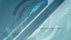 Abstract blue technology futuristic motion background