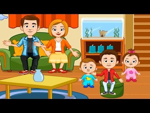 My Town Home Dollhouse gameplay bath time