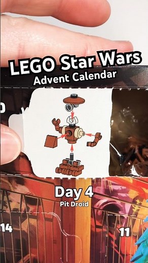 Day 4 LEGO Star Wars Advent Calendar 2025