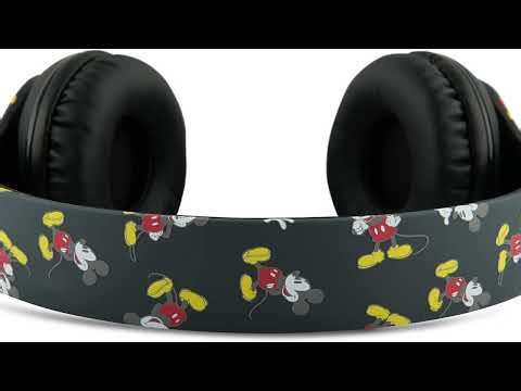 Review: Disney Mickey Mouse Bluetooth Headphones Over Ear, Wireless and Wired Foldable Headset...