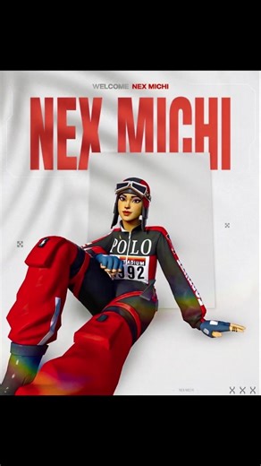 Welcome Michi to nex #fyp #viral #fortnite @Syzex