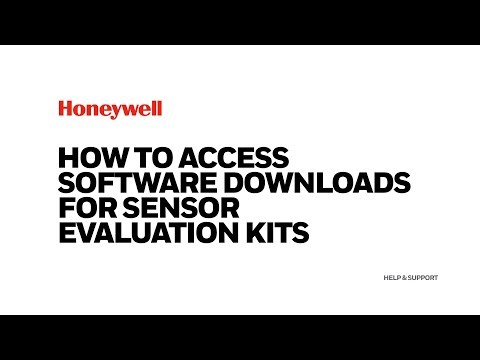 How to Access Software Downloads for Sensor Evaluation Kits