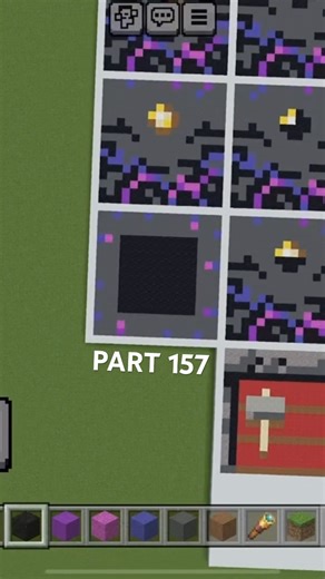How to draw a Respawn Anchor (TOP) in MİNECRAFT? #157 #satisfying #minecraftshorts