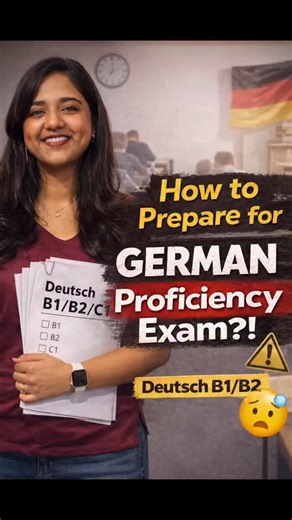 Harini❤️ on Instagram: "3 Tips to Ace Your German Proficiency Exam: ✨Practice Regularly: Work through sample 📝 Papers and sharpen your listening skills🎧 ✨Expand Vocabulary & Grammar: Focus on accurate grammar and relevant vocabulary for your exam level. ✨Create Your Own Notes: Keep them short and simple for quick revision before the exam. Still more tips you can add….. 🔆Time Management: Practice Mock test within the given Time 🔆Immerse Yourself: Try to engage with German media, like watching