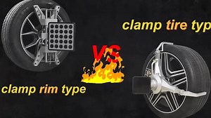 Touchless Wheel Clamp 3 Point Wheel Clamps for Wheel Alignment for Non-damage Automotive Service