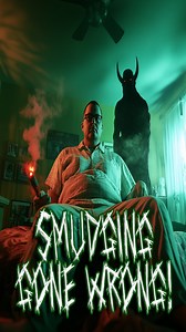 274K views · 3.3K reactions | Smudging Gone Wrong - Dad Provokes Demon After the Entity attacked Mum the night previous, Dad attempts to ban the Entity from entering the bedroom. However, no matter how much sage gets burnt, the Entity seems to be impervious to it's effects. #smudge #smudging #creepy #scary #paranormal #entity #ghost #sage #saging | SmugPuppy | Facebook