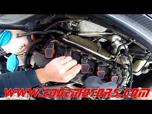 VW 2.5L Jetta Rabbit Golf Passat front oxygen sensor O2 lambda replacement DIY by Edge Motors