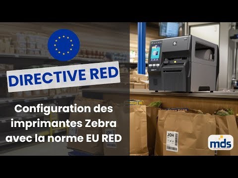 Imprimante Zebra & directive RED - Déblocage depuis Windows