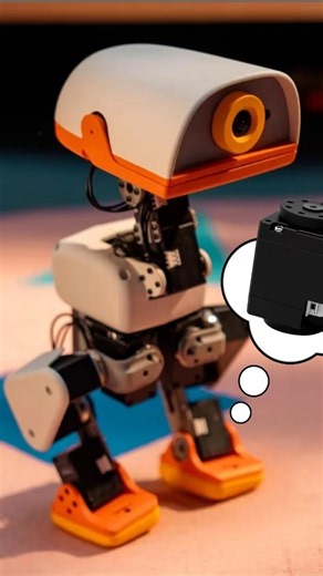 Microduck Open Source Biped Robot Prototype | Powered by HD-1910-C001 Coreless Servo