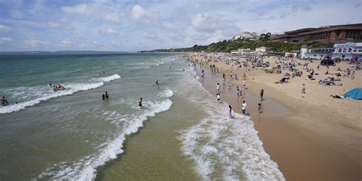 Bournemouth beach brawl: Teenager and two police officers injured after fighting erupts on coastline