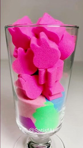 “💓Up-Close Kinetic Sand Crunch | Deep Sound Therapy 🎧” #viral#shorts#asmr#sand#relaxing