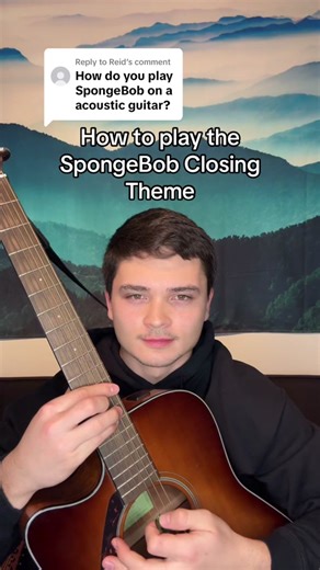 Learn the SpongeBob Theme on Acoustic Guitar