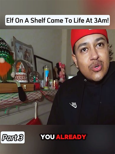 ELF ON A SHELF CAME TO LIFE AT 3AM! #thebayfamily #imaginaryfriend #scarypranks #3am #viral