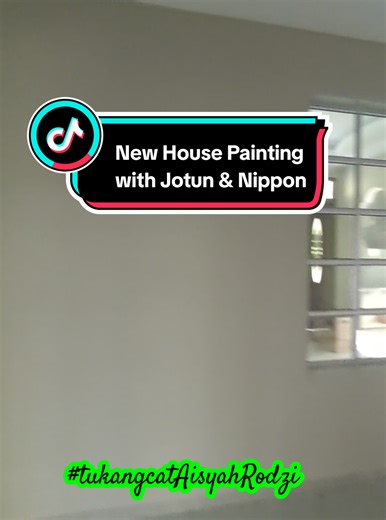 CHE WA HOUSE: Part 1: Interior Paint -Sitting Room,Dining Room,Kitchen & Laundry paint with Jotun.#akutukangcatAisyahRodzi #jotunpaint #sand1140 #paintjob