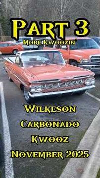 Wilkeson Carbonado Kwooz November 2025 - Pt3 More Kwoozin' #madmaxcars #hotrods #musclecars #cruise