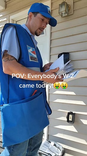Funny W-2 Tax Mailman Delivery Video