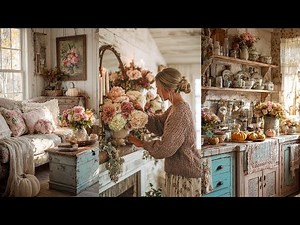 Shabby Chic Fall Decorating Ideas PART 2 | Vintage-Inspired Decorating Ideas for a Cozy Autumn Home