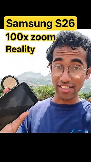 Samsung Galaxy S26 Vs Telescope 🔭 S26 Ultra Captures Sunspots ☀️ Reality of 100x #samsung #s26ultra