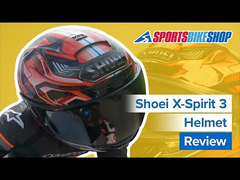 Shoei X-Spirit 3 motorcycle helmet review - Sportsbikeshop