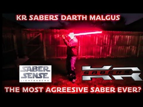A Masterpiece: Unboxing the @KRSabers Darth Malgus. The Meanest Sith Lightsaber Ever Made? #starwars
