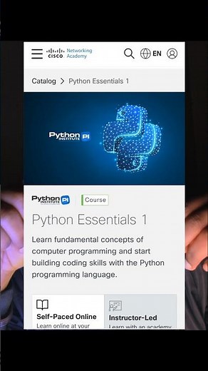 Free Cisco Python 30hr certification course now live | #programming #coding #python