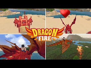DragonFire Add-On for Minecraft Bedrock | MCPE 1.21