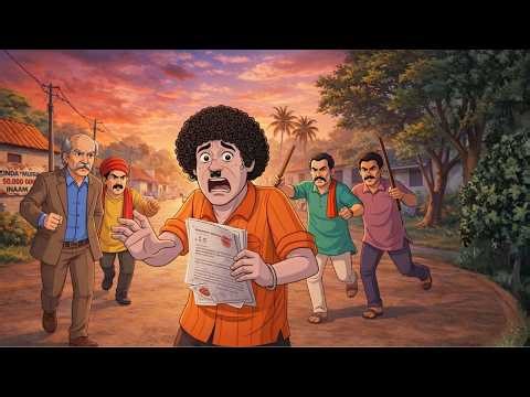 গ্রামটাই বেচে দিল বাঁকে | Bangla Funny Golpo | Ssoftoons Cartoon