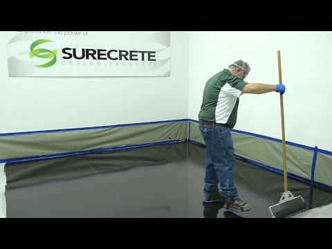 How to Make a 3D Metallic Floor - System by Surecrete