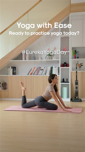  Celebrate Yoga Day with Eureka, where cleaning becomes a peaceful ritual. From mat to floor, our vacuums transform your environment into a sanctuary for yoga and relaxation. Dive into your practice knowing every corner is cleansed and refreshed. Clean floors, peaceful practice. 律‍♀️ Ready to practice yoga today? Share your favorite yoga pose in the comments! #Eureka #EurekaVacuum #RoboticVacuum #YogaDay #YogaTips | Eureka | Facebook