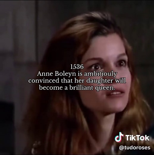 She was right..in every way. Her daughter was her revenge.. Anne Boleyn,the most ambitious and her brilliant daughter,the successful Elizabeth 🧡 #fyp #anneboleyn #elizabethi #thetudorsedit #sixwivesofhenryviii