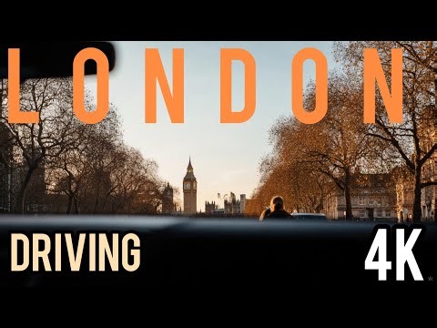 Driving in London 🇬🇧 | POV City Drive & Street Views in 4K