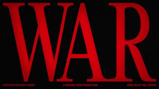 IDLES - WAR (Official Video) | Peđa Radojević