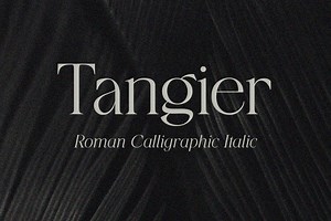 Tangier - Classy Modern Serif, a Serif Font by Viswell