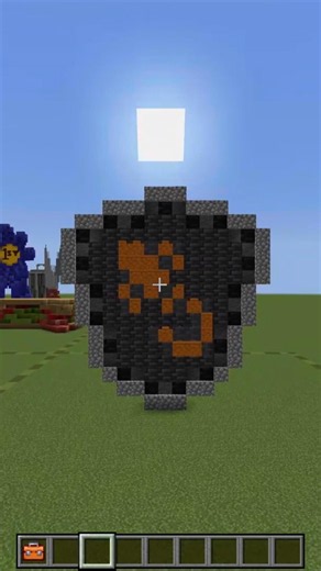 Day 280 :: shield :: creative Minecraft building