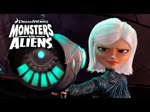 Susan Flees an Exploding Spaceship | Monsters vs. Aliens | Adventure & Play