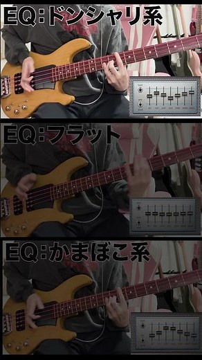 【ベース初心者講座】イコライザーを使ってベースの音作りをしよう！エフェクターはなくてもOK！【ドンシャリ】#ベース #bass #スラップ #dtm