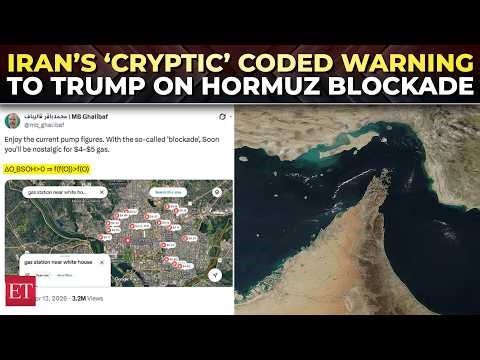 ‘Enjoy the pump figures’: Iran’s chilling mathematical warning to Trump over Hormuz naval blockade