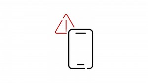 Download alert outline icon animation. transparent background for free
