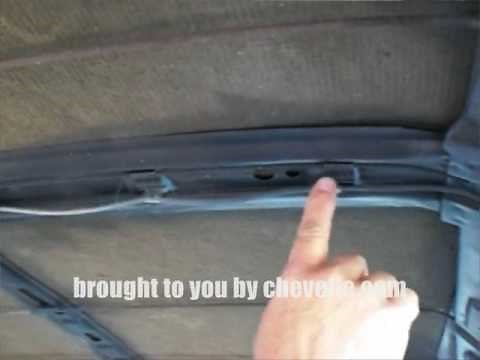 Techtip: 1964-72 Headliner Bow Clips Chevelle