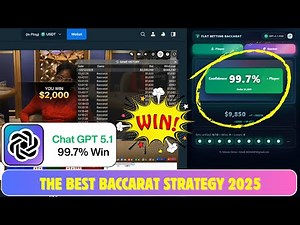The BEST Baccarat Strategy 2025: Flat Bet 99.7% Win Rate (Powered by ChatGPT Pro 5.1)