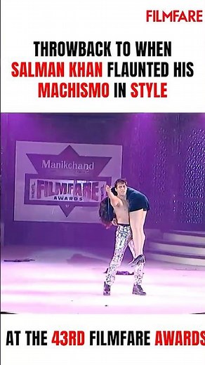 THROWBACK: Salman Khan's Filmfare Awards performance | Filmfare Flashback