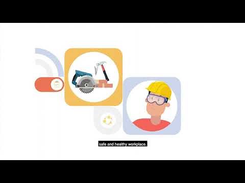 National Safe Work Month animation - think safe. work safe. be safe